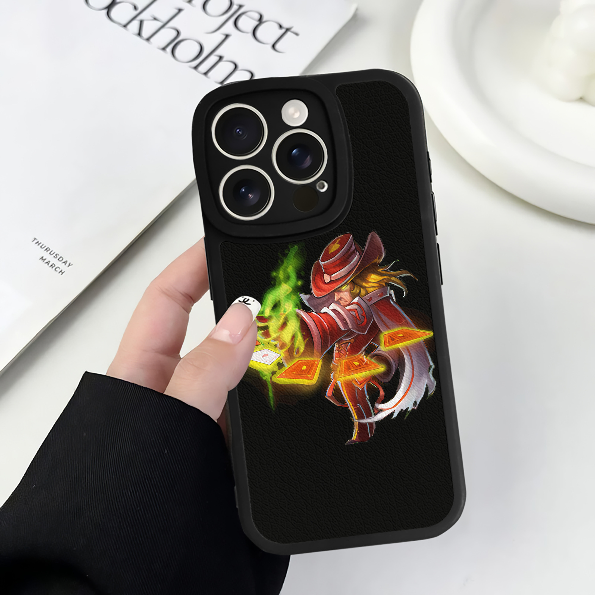 リーグ・オブ・レジェンド League of Legends LOL 【iPhone 16シリーズ対応】シリコンスマホケース（レザー調） 材質：シリコン